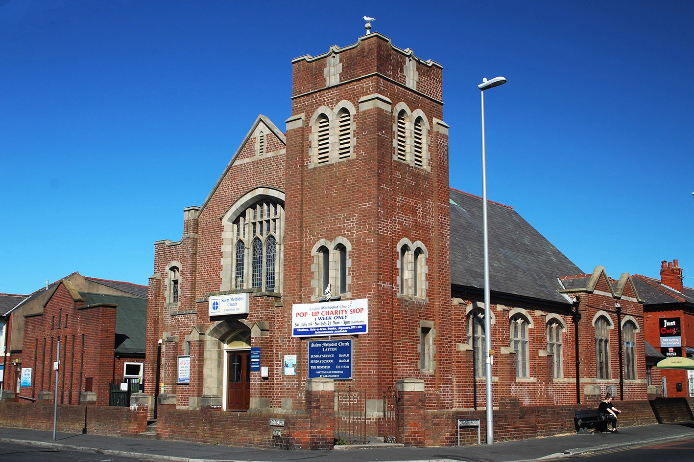 Layton Methodist Church on Westcliffe Drive, Blackpool
